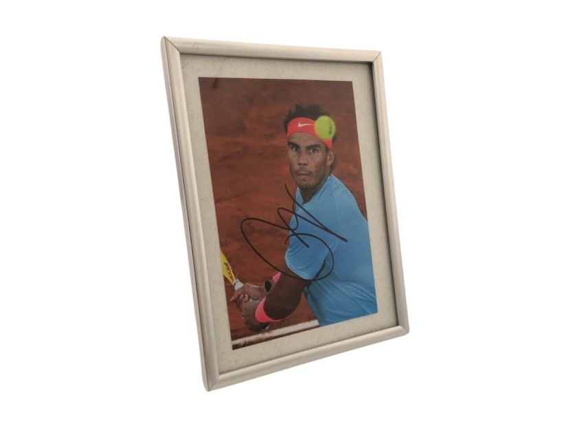 Photograph Signed by Rafael Nadal