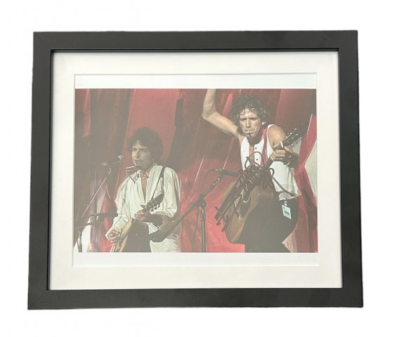 Keith Richards Signed Photograph