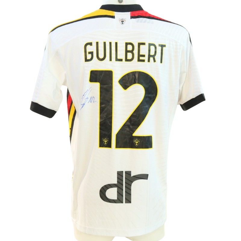 Maglia Guilbert Unwashed Roma vs Lecce 2024 - Autografata