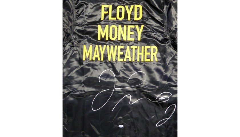 Floyd Mayweather, Jr. Hand Signed Boxing Robe
