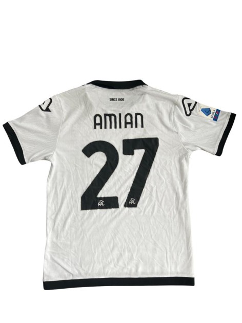 Kelvin Amian Official Spezia Calcio Shirt