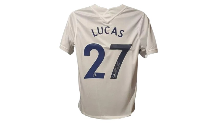 Lucas Moura's Tottenham Hotspur 2021/22 Signed Official Shirt