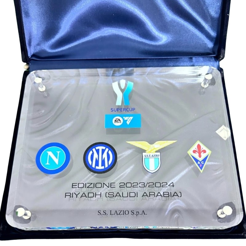 Targa Ufficiale Finale Supercoppa Italiana, 2023/24