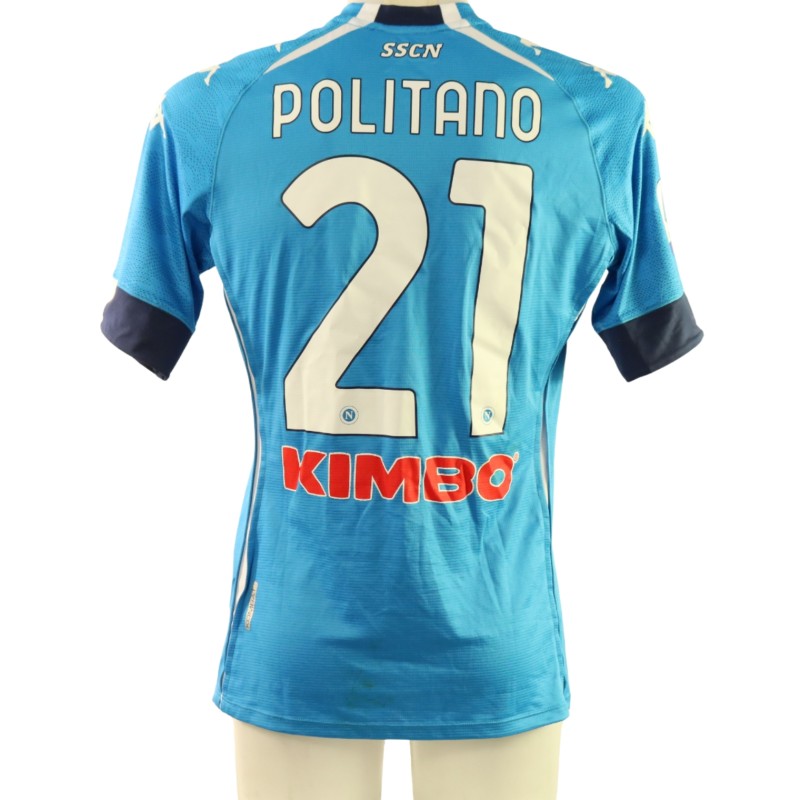Politano's Napoli Match-Worn Shirt, 2020/21