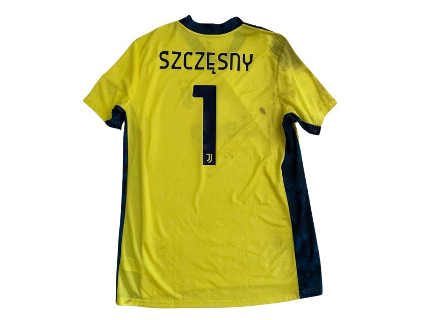 Maglia unwashed Szczesny, Juventus vs Barcellona CL 2020