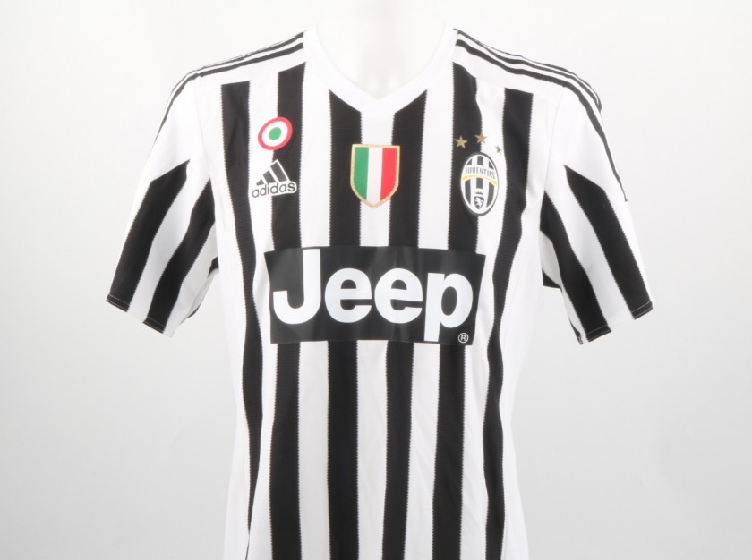 Chiellini Match Worn Shirt, Serie A 2015/16 - Signed