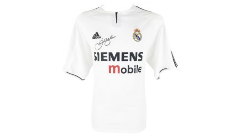 Beckham's Real Madrid Galacticos Signed Shirt