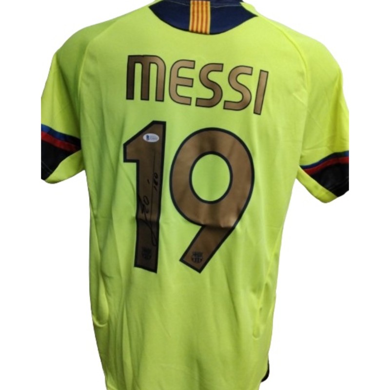 Messi replica Signed Shirt Barcelona, 2007/08