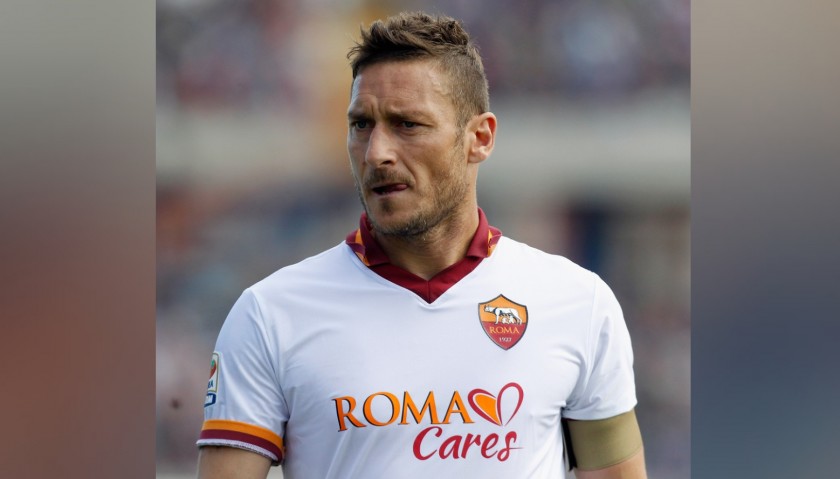Totti's Official Roma Signed Shirt, 2013/14