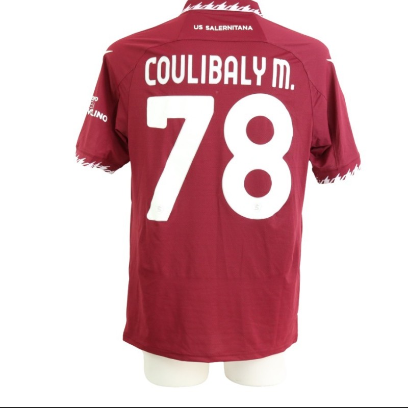 Coulibaly's Worn Shirt, Salernitana vs Augsburg 2023