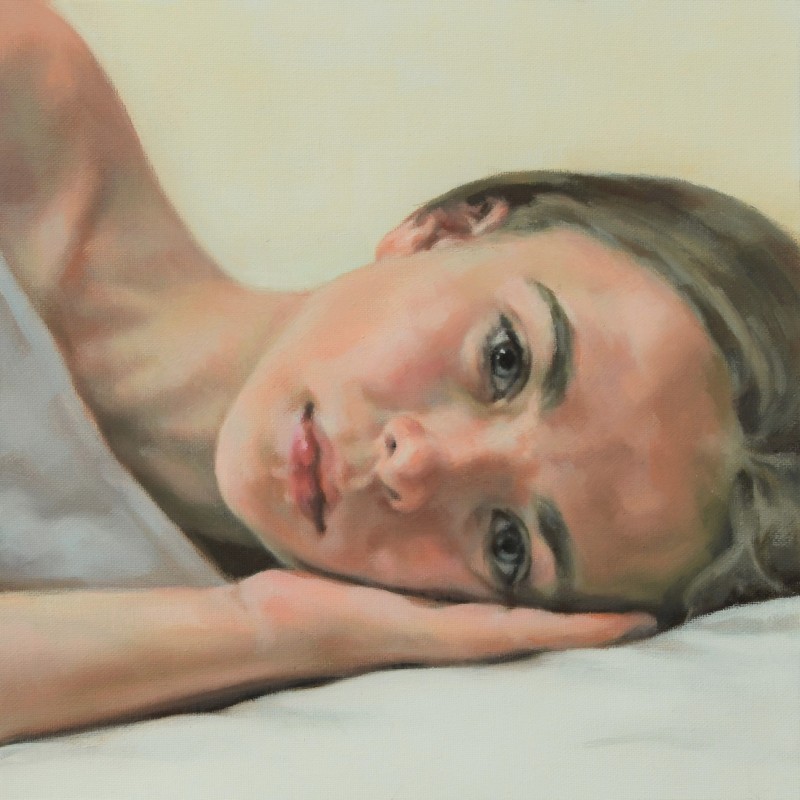 Portrait Painting by Caroline Kannreuther 