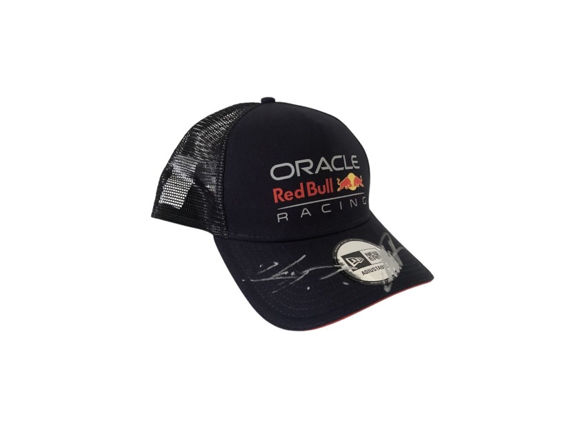 Cappellino Ufficiale Red Bull- Autografato da Verstappen