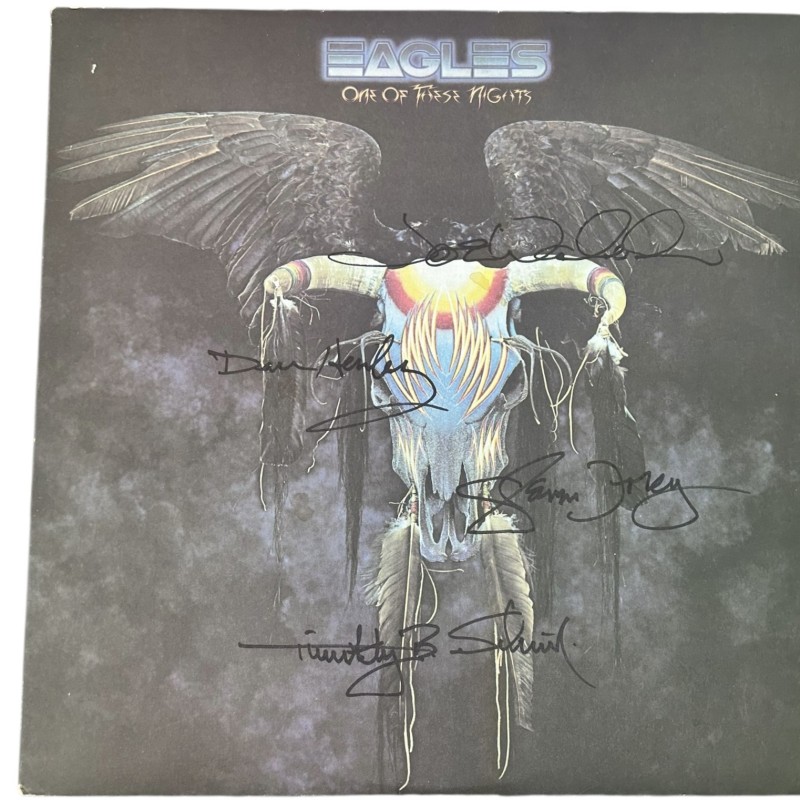 Eagles Signed 'One Of These Nights' Vinyl LP