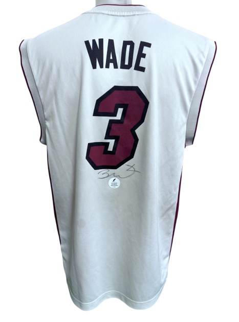Dwayne Wade's Miami Heat Signed Official Jersey