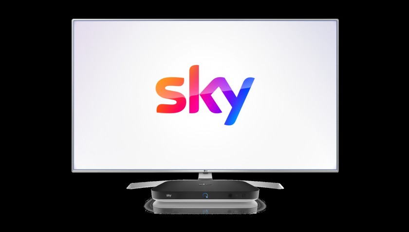 12-month Sky Q TV Subscription and 55-inch TV