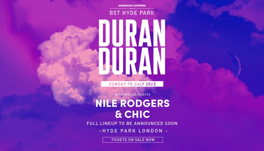 Duran Duran VIP tickets, Backstage Tour and Signed Vinyls: American Express Presents BST Hyde Park