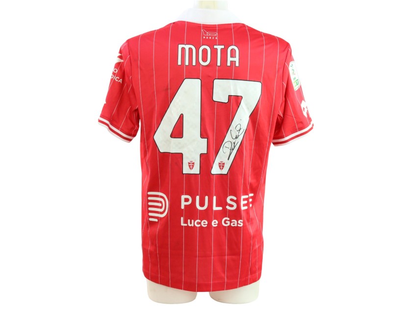 Mota's Signed Unwashed Shirt, Monza vs Avellino 2026