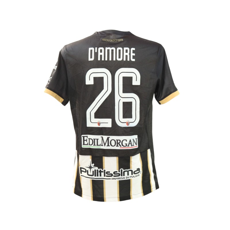 D'Amore's Ascoli vs Pineto Unwashed Shirt, 2025