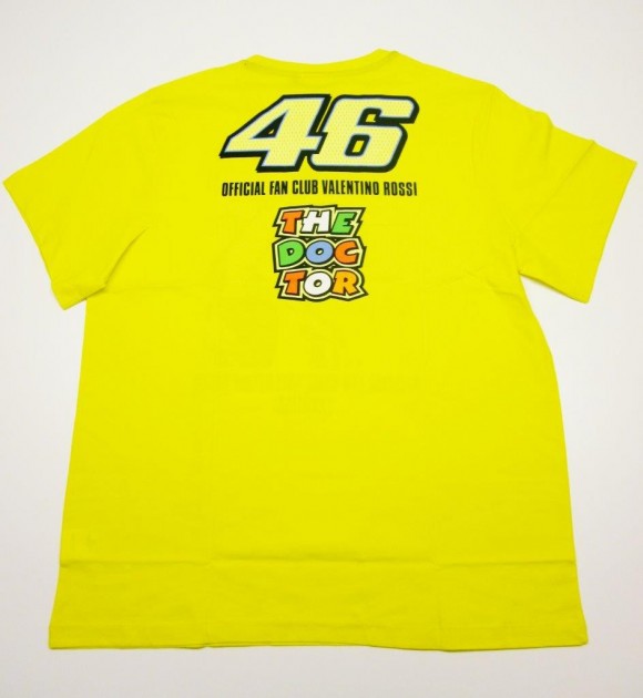 Official Valentino Rossi Fan Club shirt signed - CharityStars