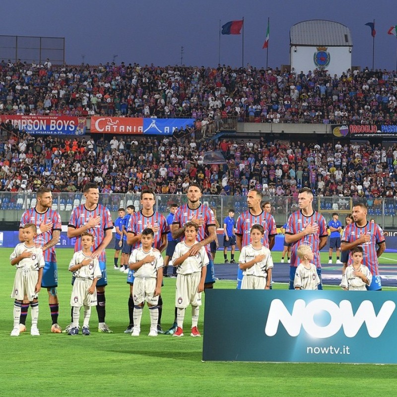 Mascot Experience at the Catania vs Monterosi Tuscia Match