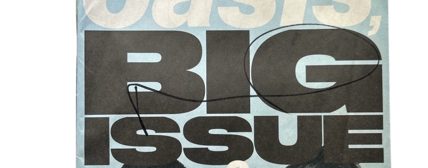 Noel Gallagher of Oasis Signed Big Issue Magazine - CharityStars