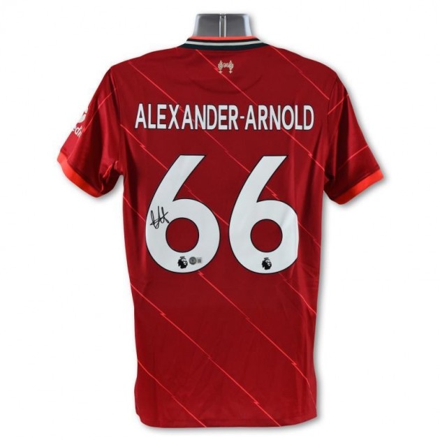 Trent Alexander-Arnold Signed Liverpool Jersey