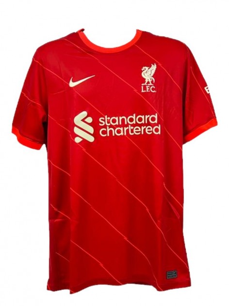 Mané's Official Liverpool Signed Shirt, 2021-2022
