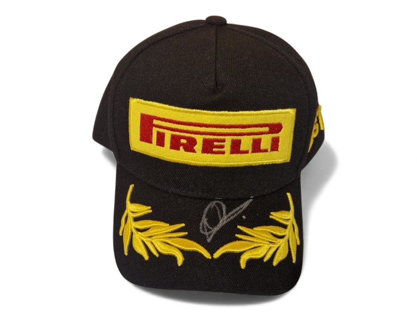 Mika Hakkinen Signed F1 Podium Cap 