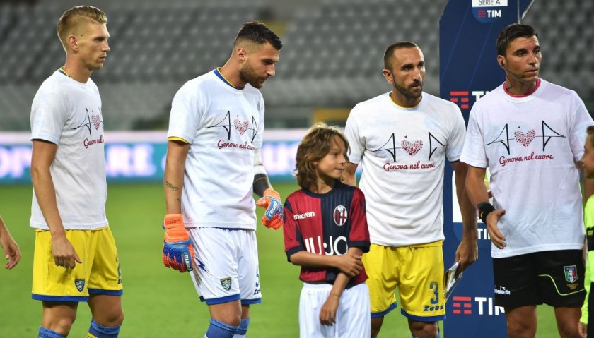 "Genova nel Cuore" T-Shirt - Signed by Frosinone Squad