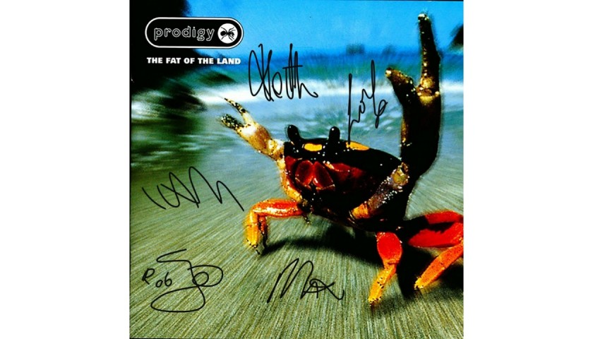 Prodigy Album Cover Flat with Digital Autograph