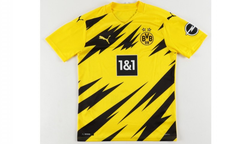 Haaland's Official Borussia Dortmund Signed Shirt, 2020/21