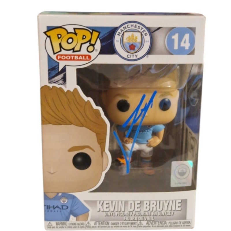 Kevin De Bruyne's Manchester City Signed Funko Pop