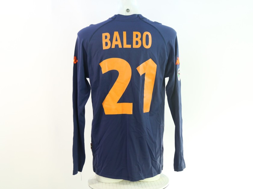 Balbo's Roma Match-Issued Shirt, 2000/01