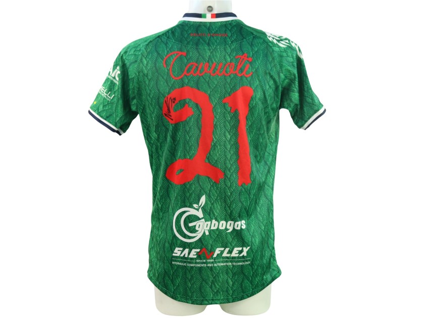 Cavuoti's Signed Unwashed Shirt, "Special Edition" Feralpisalò vs Triestina 2024