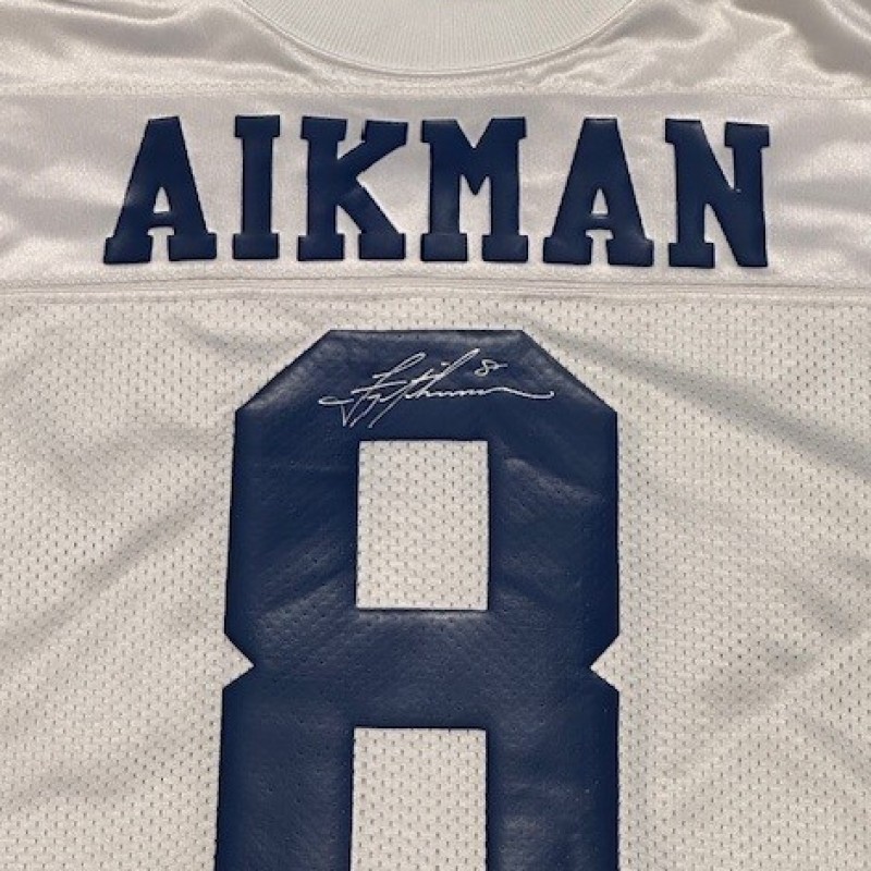 Camicia firmata di Troy Aikman dei Dallas Cowboys