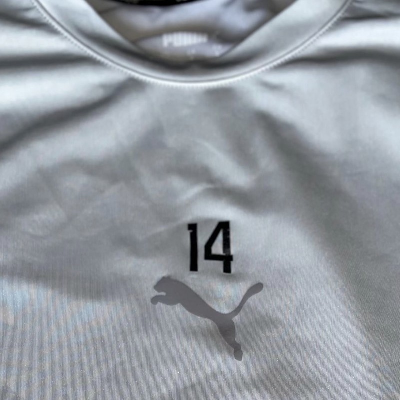 Aymeric Laporte Man City Training Kit Collection 2022/2023 - Worn Grey Training Skins