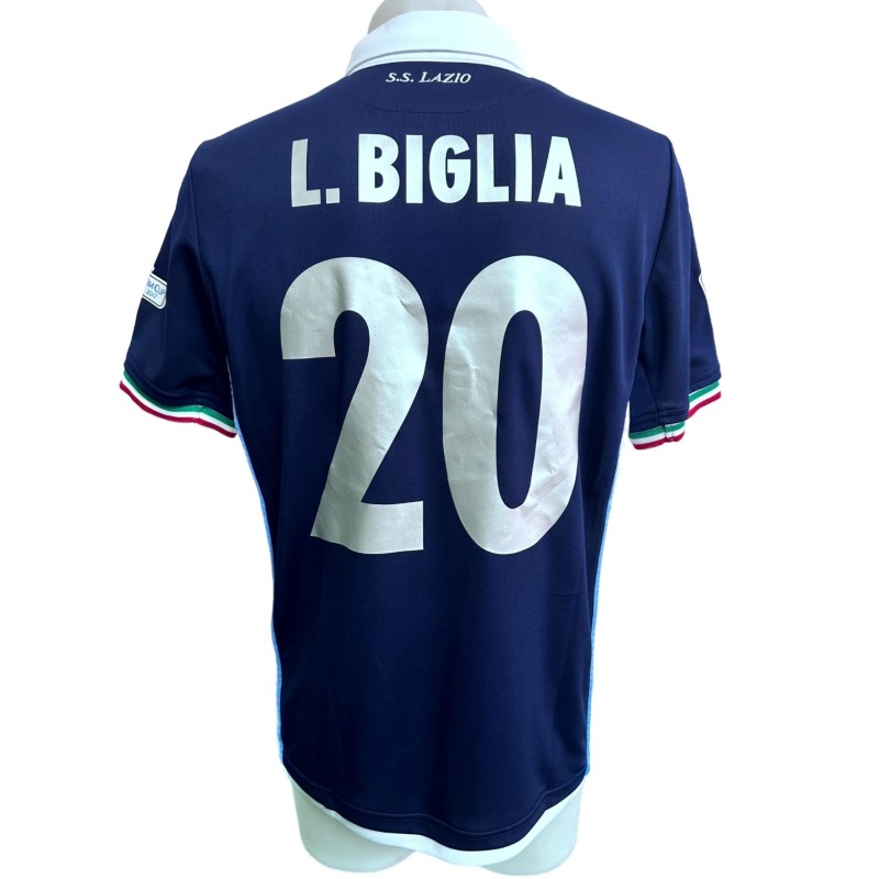 Biglia's Match-Issued Shirt, Juventus vs Lazio - Final Tim Cup 2017