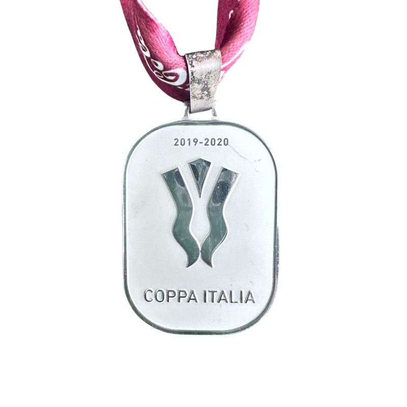 Second Place Silver Medal, Italian Cup Finals 2020 - Gifted to the Juventus Players