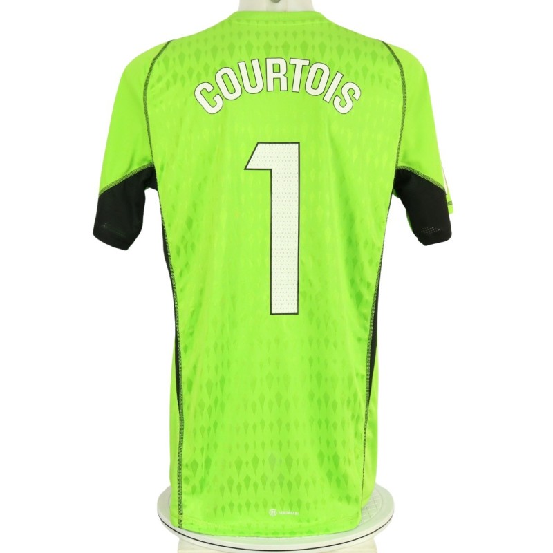 Courtois' Real Madrid Match-Issued Shirt, 2023/24 