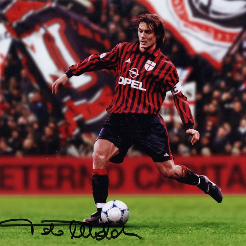 Paolo Maldini Signed Photograph