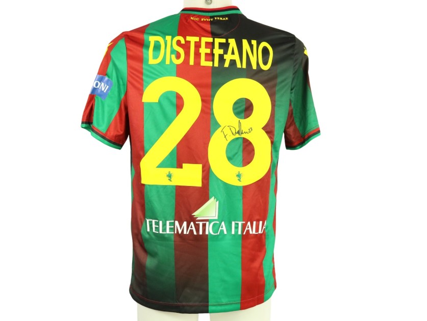 Distefano's Match Worn Signed Shirt, Ternana vs Como 2024 