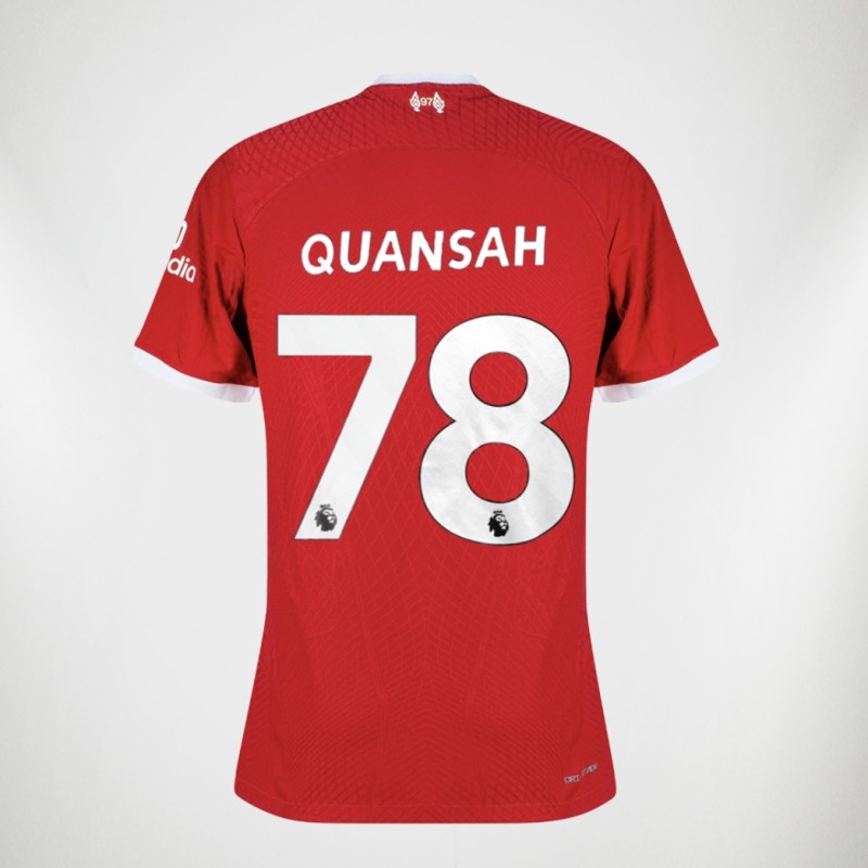 Jarell Quansah ‘Futuremakers x Liverpool FC’ Collection Match-Issued Shirt