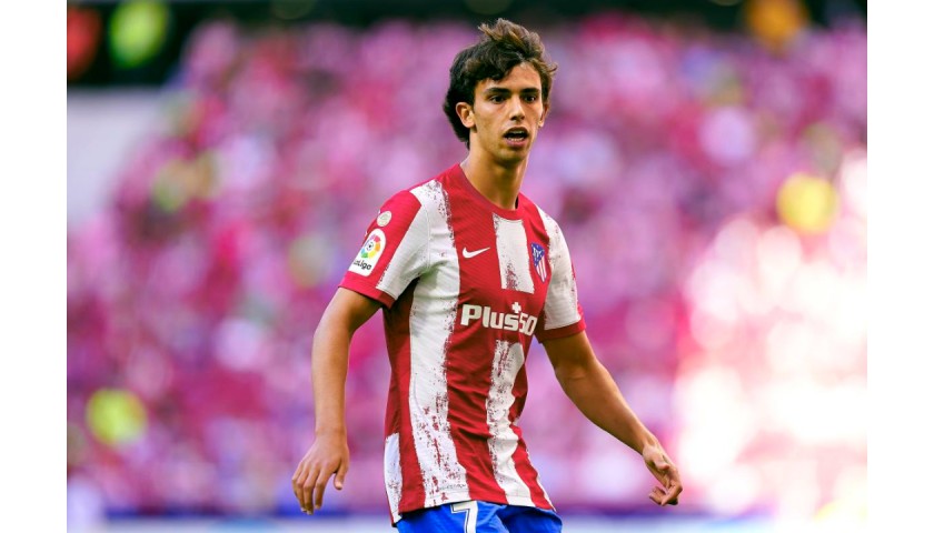 Joao Felix's Atletico Madrid Match Shirt, 2021/22