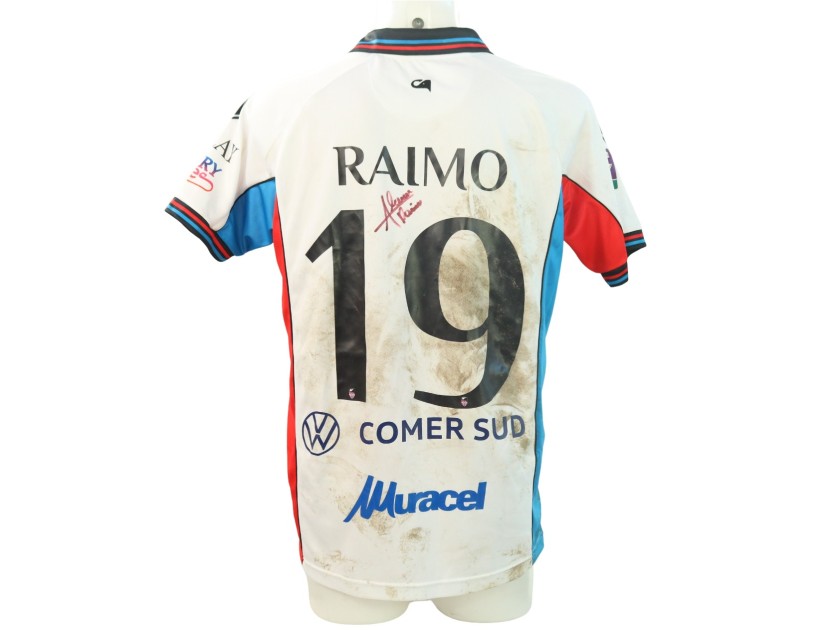 Raimo's unwashed Signed Shirt, Foggia vs Catania 2024 