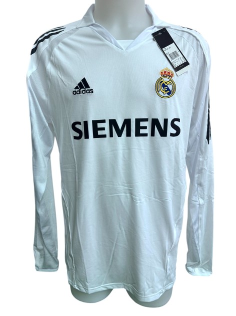 Beckham's Real Madrid Signed Replica Shirt, UCL 2005/06 - CharityStars
