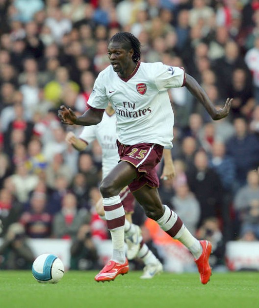 Adebayor's Arsenal Signed Match Shirt, 2007/08