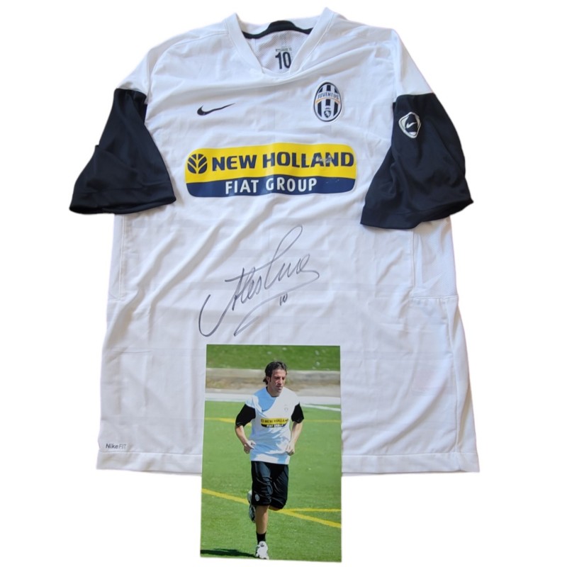 Maglia training Juventus, 2009/10 - Autografata da Alessandro Del Piero