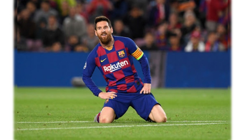 Messi's Match-Issued Barcelona Shirt, UCL 2019/20