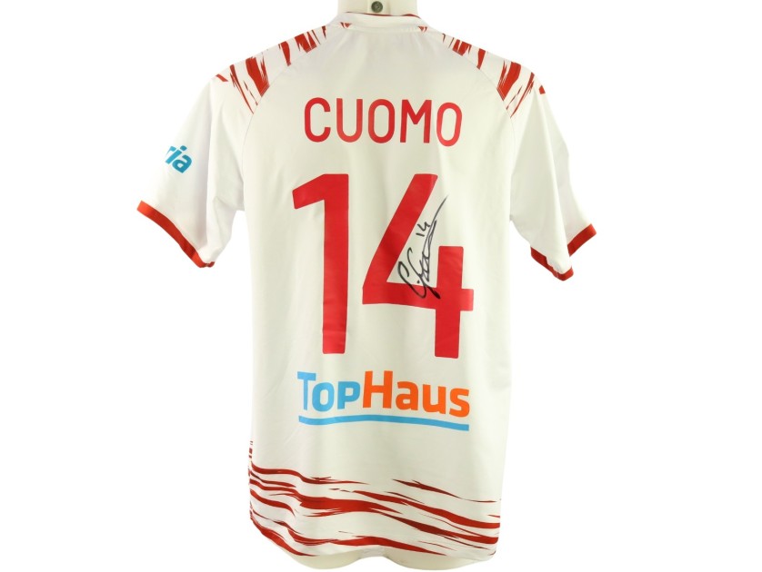 Cuomo's Unwashed Signed Shirt, Bari vs Sudtirol 2023 