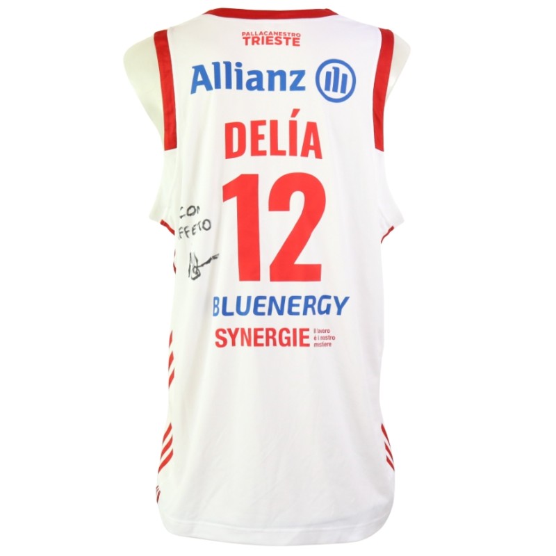 Delìa's Pallacanestro Trieste Signed Game Jersey 2020/21 